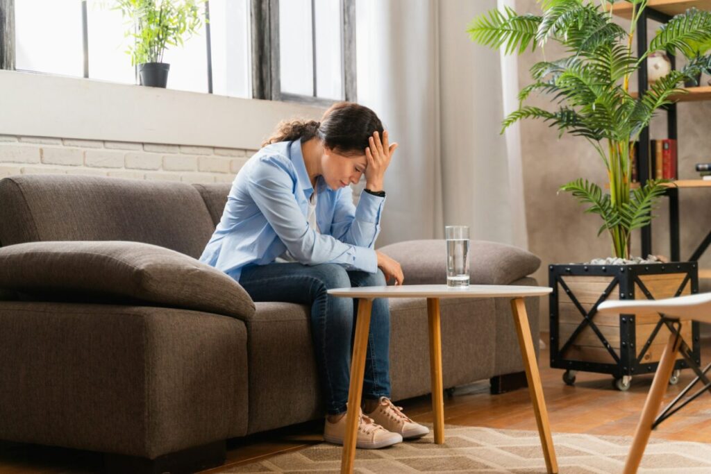 adult women in psychology studio